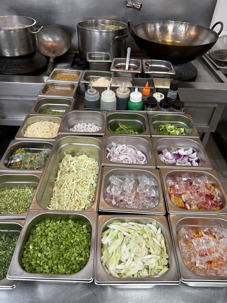 Restaurant ingredients